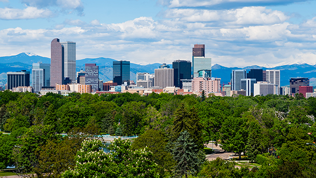 City view of Denver, CO